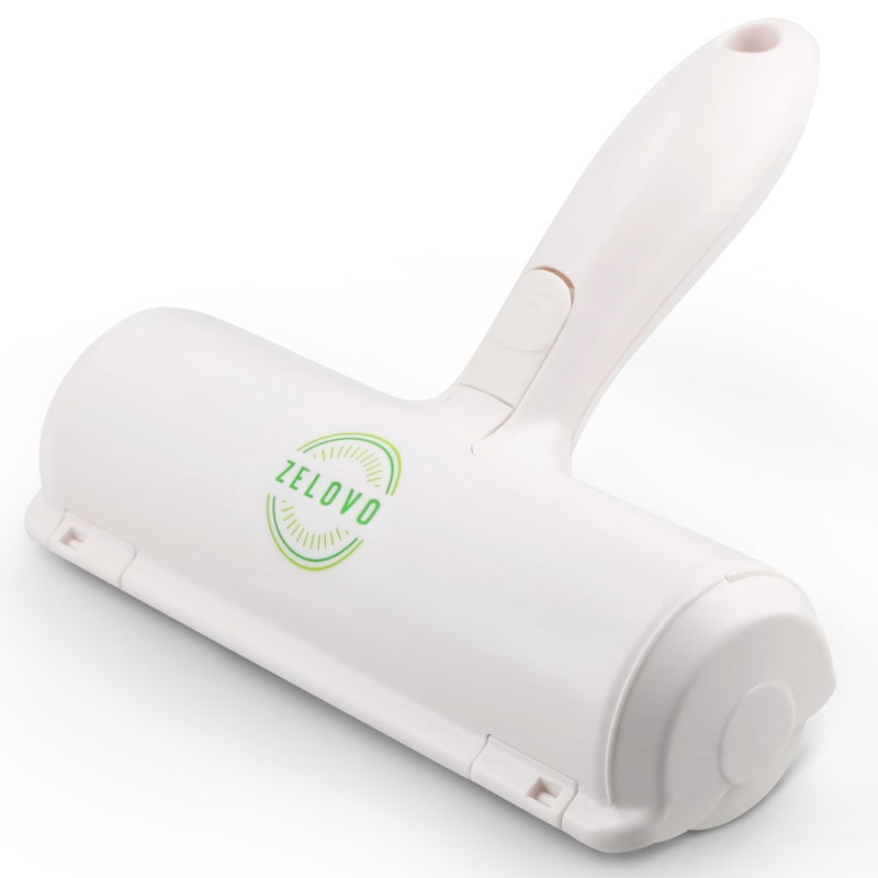 Zelovo Pet Hair Remover for Furniture - Reusable Lint Roller and Pet Hair Removal Tool for Couch, Carpet, Bedding, Clothes, Car Seats - Multi-Surface Roller for Dog and Cat Fur - Image 5